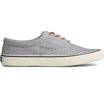 Sperry Striper Ii Cvo Baja Linen Siva - Panske Tenisky